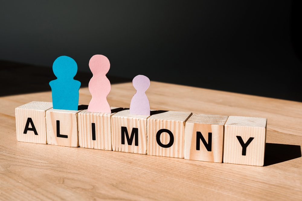 Divorce paperwork and legal documents explaining alimony and post-separation support laws in Raleigh North Carolina
